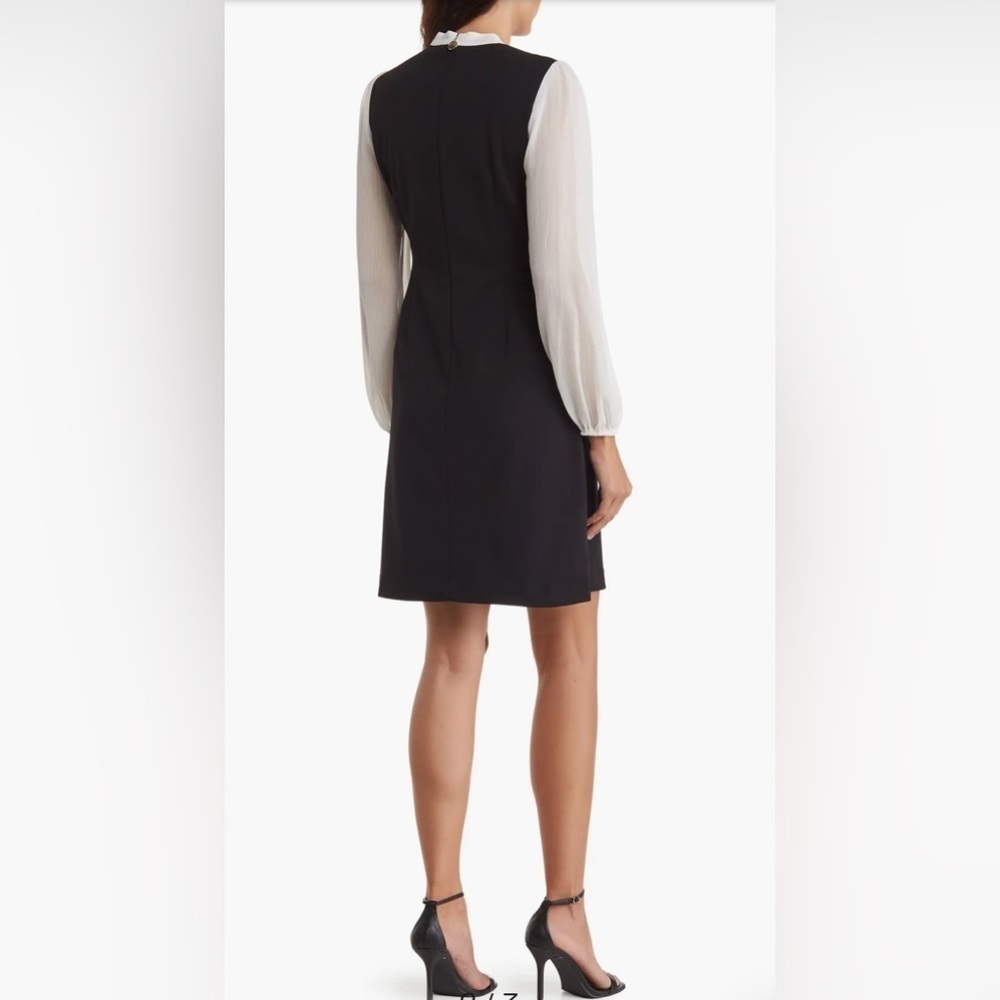 TOMMY HILFIGER
​Ruffle Mini A Line Dress - Picture 4 of 10